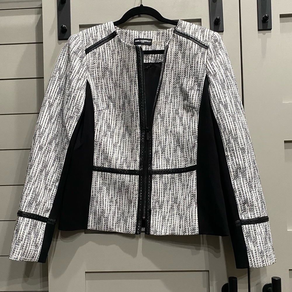 Karl Lagerfeld Tweed Jacket